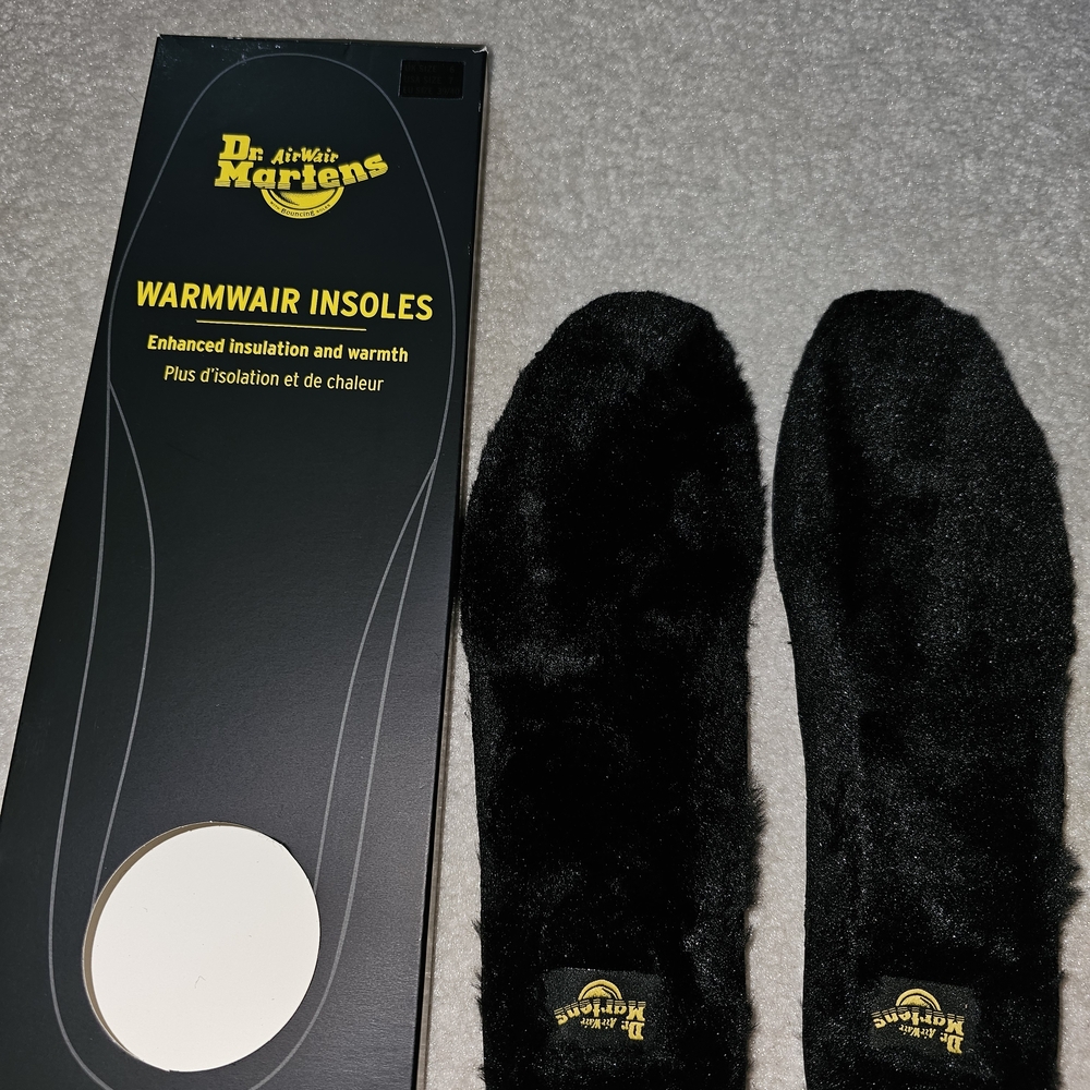 Dr. Martens WarmWair Black Insoles
